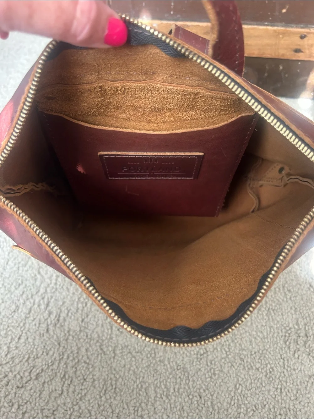 Portland Leather Backpack